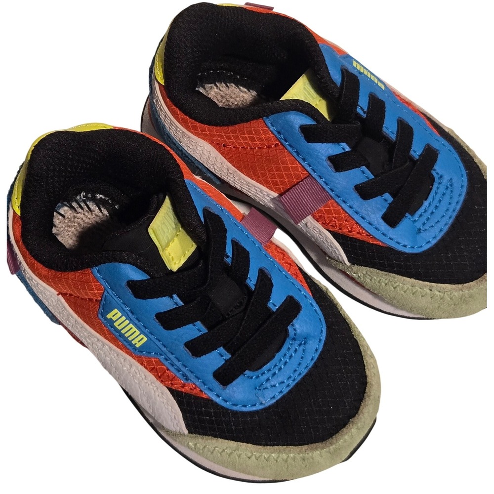 Puma Kids Toddler Lifestyle Sneakers Multi Color Casual Shoes Size 5c